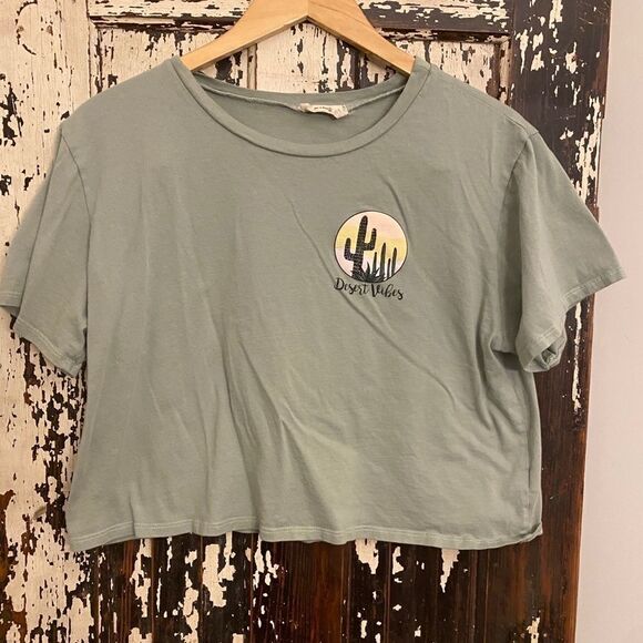 EUC Moonchild Desert 🌵 Vibes crop top. Size L. - Picture 1 of 5